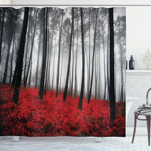 Alpen Home Nevaeh Polyester Shower Curtain Alpen Home Size: 220cm H x 175cm W  - Size: Standard (72" x 72")