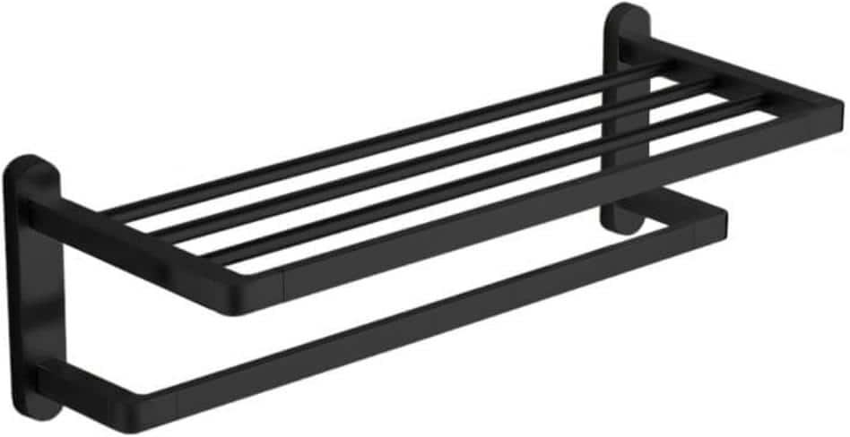 Nameeks General Hotel Wall Mounted Train Racks in Matte Black