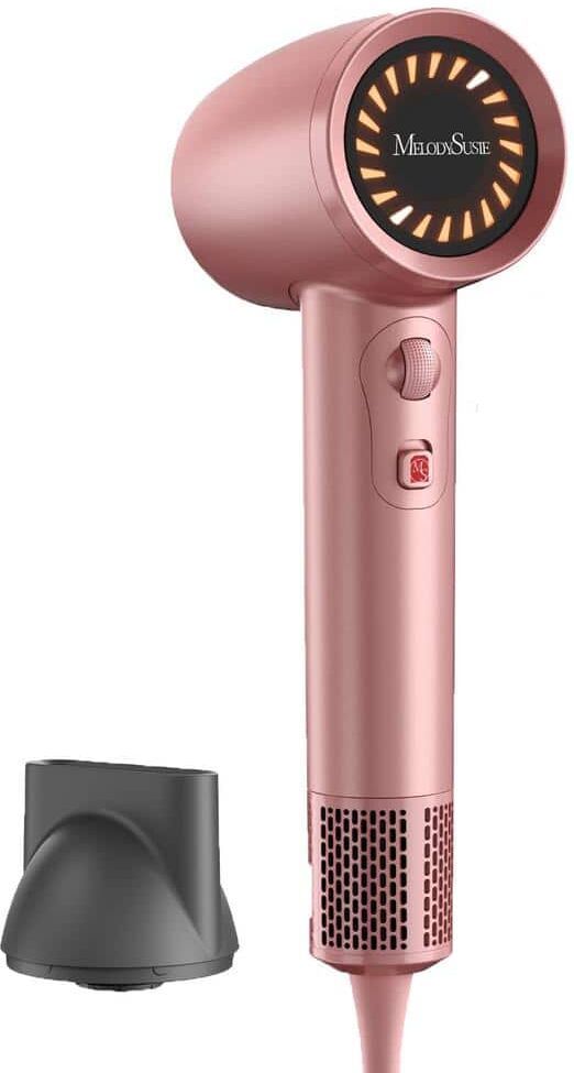 Aoibox Thermo Control 1600-Watt Hair Dryer in Pink