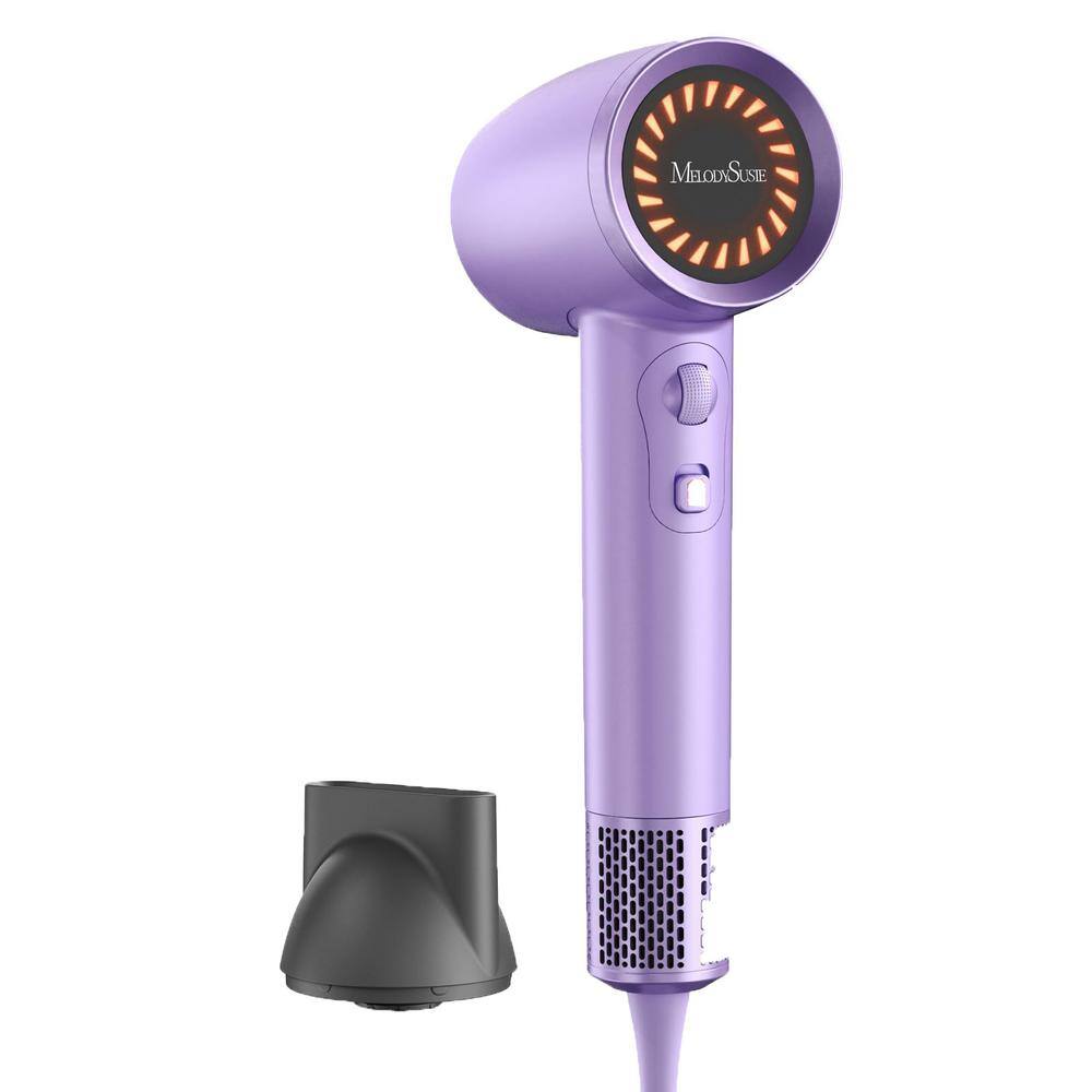 Aoibox Thermo Control 1600-Watt Hair Dryer in Purple