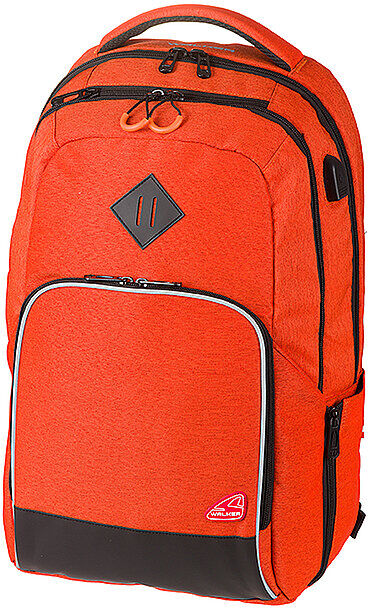 Auf Lager WALKER Rucksack College Wizzard  9002638218766 rot EG