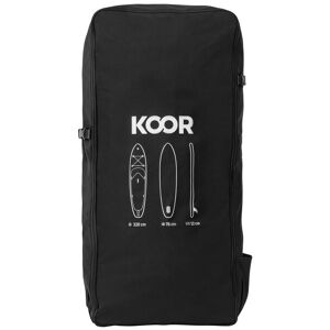 KOOR Freizeitrucksack Schwarz  B/H/T: 38 cm x 25 cm x 86 cm