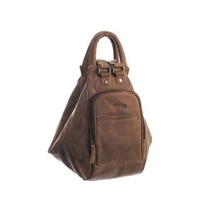 GreenLand Nature Cityrucksack »Montenegro«, 3-in-1 Bag braun  B/H/T: 28 cm x 33 cm x 16 cm