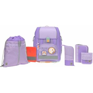 LÄSSIG Schulrucksack »Boxy Unique« violett  B/H/T: 25 cm x 41,5 cm x 30 cm