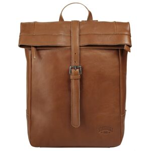 Klondike 1896 Tagesrucksack, echt Leder cognac  B/H/T: 29 cm x 40 cm x 10 cm