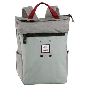 KangaROOS Cityrucksack, kann auch als Tasche getragen werden mint-grau  B/H/T: 23 cm x 37 cm x 16 cm