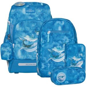 Beckmann Schulrucksack »Beckmann Schulrucksack-Set Active Air Flx« Blau, Hellblau  B/H/T: 26 cm x 39 cm x 22 cm