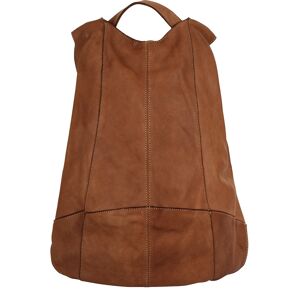 forty° Tagesrucksack, echt Leder, Made in Italy cognac  B/T: 33 cm x 5 cm