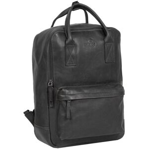 MUSTANG Cityrucksack »Catania Backpack«, mit Reissverschluss-Vortasche schwarz Größe B/H/T: 28 cm x 38 cm x 13 cm