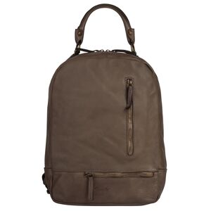 Samantha Look Cityrucksack, echt Leder, Made in Italy taupe Größe B/H/T: 27 cm x 36 cm x 13 cm