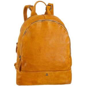 HARBOUR 2nd Cityrucksack »Meghan«, aus Leder mit typischen Marken-Anker-Label... mustard Größe B/H/T: 27 cm x 30 cm x 13 cm