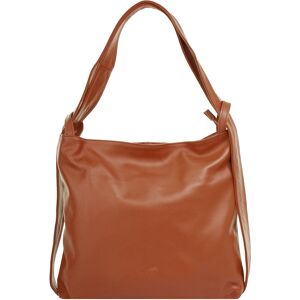 Samantha Look Cityrucksack, echt Leder, Made in Italy cognac Größe B/H/T: 35 cm x 35 cm x 9 cm