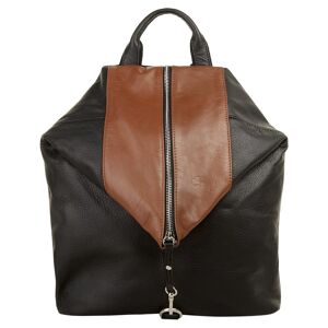 Cluty Cityrucksack, echt Leder, Made in Italy cognac Größe B/H/T: 33 cm x 31 cm x 13 cm