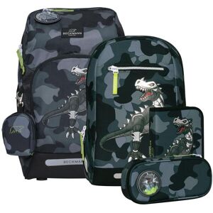 Beckmann Schulrucksack »Dinosaurier«, 1.9 kg gilt für das komplette Set. bunt Größe B/H/T: 26 cm x 39 cm x 22 cm