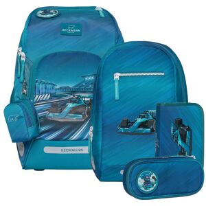 Beckmann Schulrucksack »Beckmann Schulrucksack-Set Active Air Flx« Blau Größe B/H/T: 26 cm x 39 cm x 22 cm