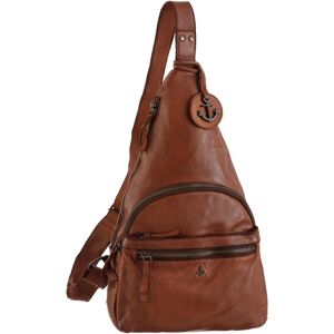 HARBOUR 2nd Cityrucksack »Merlin«, aus hochwertigem Leder charming cognac Größe B/H/T: 23 cm x 38 cm x 5 cm