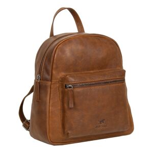 MUSTANG Cityrucksack »Memphis backpack round«, Reissverschluss-Rückfach cognac Größe B/H/T: 26 cm x 12 cm x 30 cm