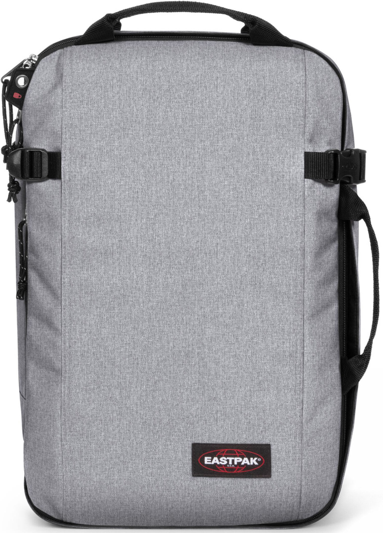 Eastpak Laptoprucksack »Morepack, sunday grey«, enthält recyceltes Material... grau