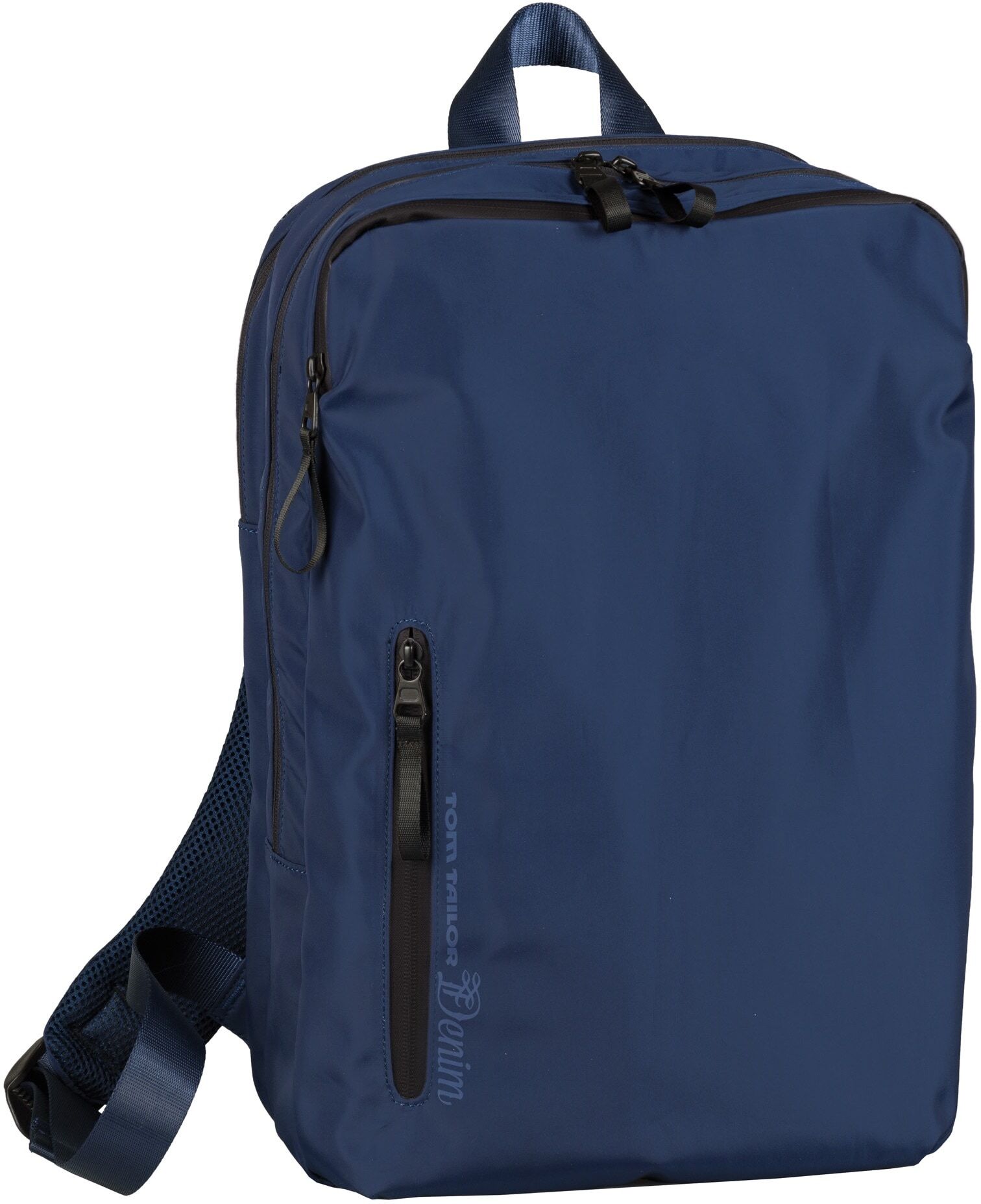 TOM TAILOR Denim Cityrucksack »DAVI«, im super funktionalen Design blau