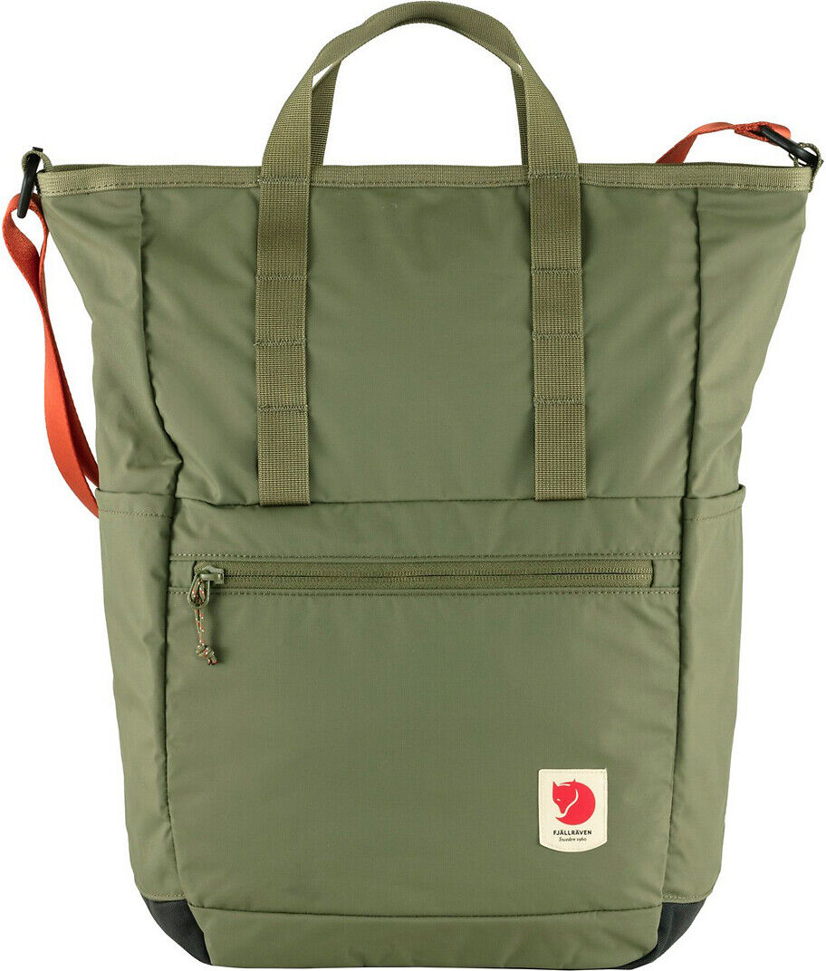 FJALLRAVEN Rucksack High Coast, unisex, Laptop-Fach 15", 24 l GRÜN;GELB