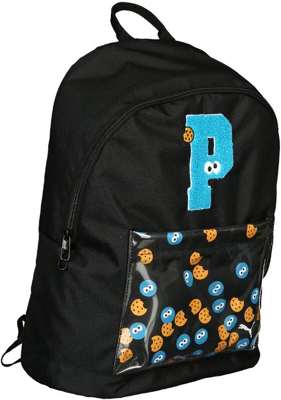 Puma Kinder-Rucksack SESAMSTRAßE – KRÜMELMONSTER (28x40x16) in schwarz