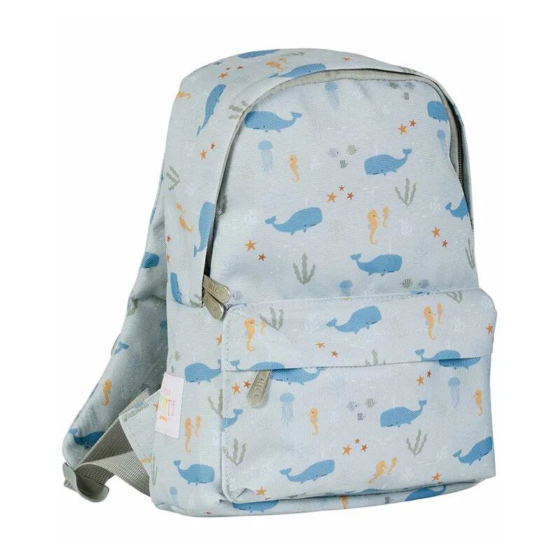 A Little Lovely Company Kinderrucksack LITTLE BACKPACK – OCEAN (22x30x10) in hellblau