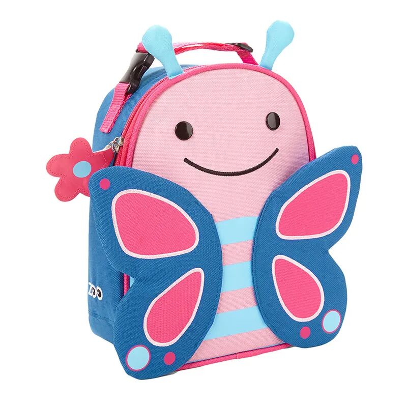 SKIP HOP Lunchbag ZOO – SCHMETTERLING (6x19x25) in rosa/blau