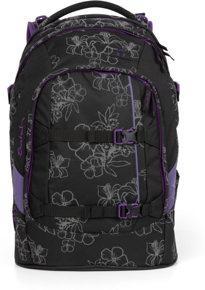 Satch Pack Schulrucksack Ninja Hibiscus #Sat-Sin-001-9W9