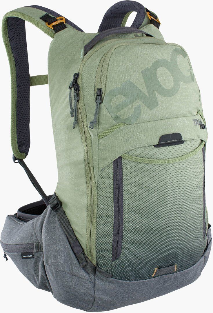 Evoc Trail Pro 16L Protektoren Rucksack S M Grün