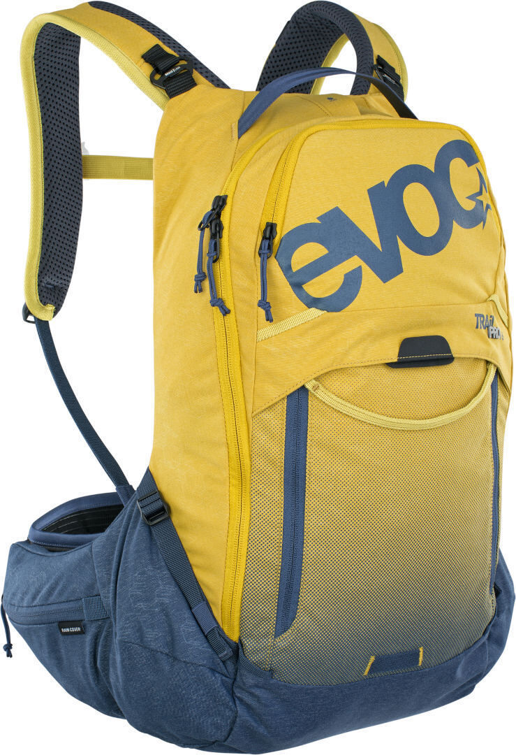 Evoc Trail Pro 16L Protektoren Rucksack S M Gelb