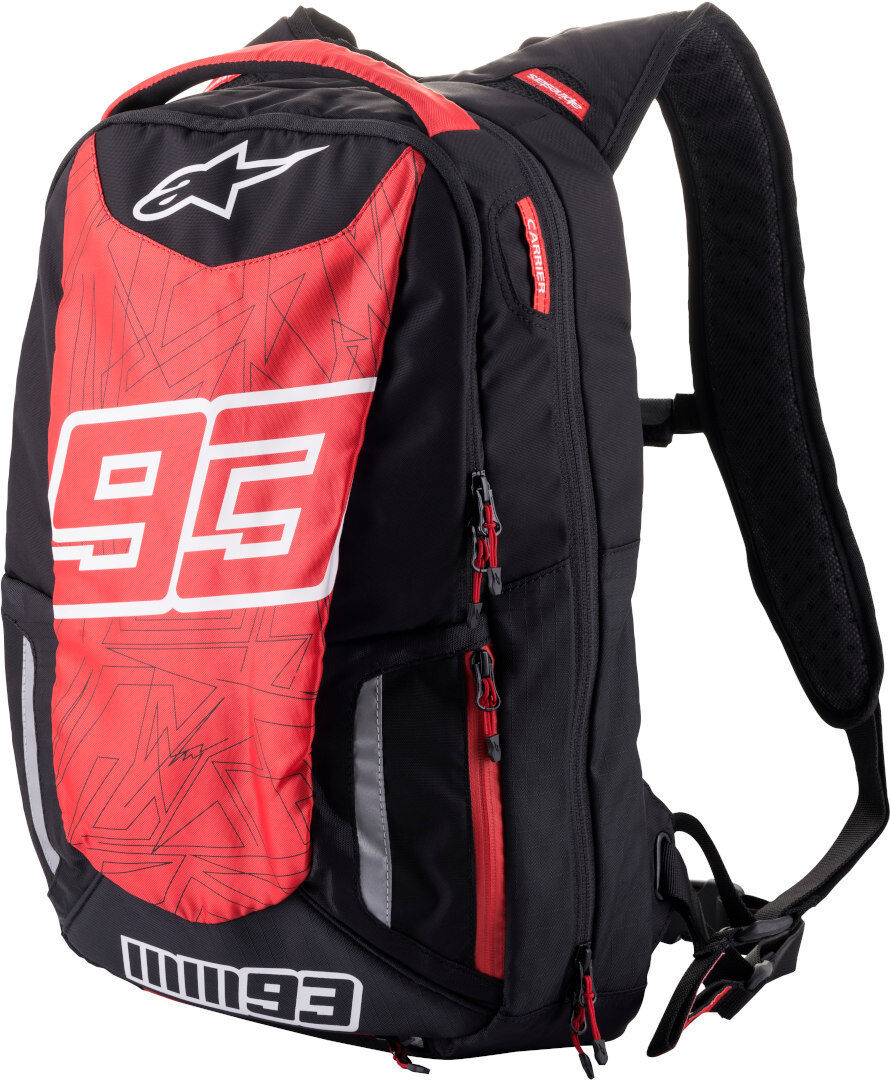 Alpinestars MM93 Jerez v2 Rucksack Einheitsgröße Schwarz Rot