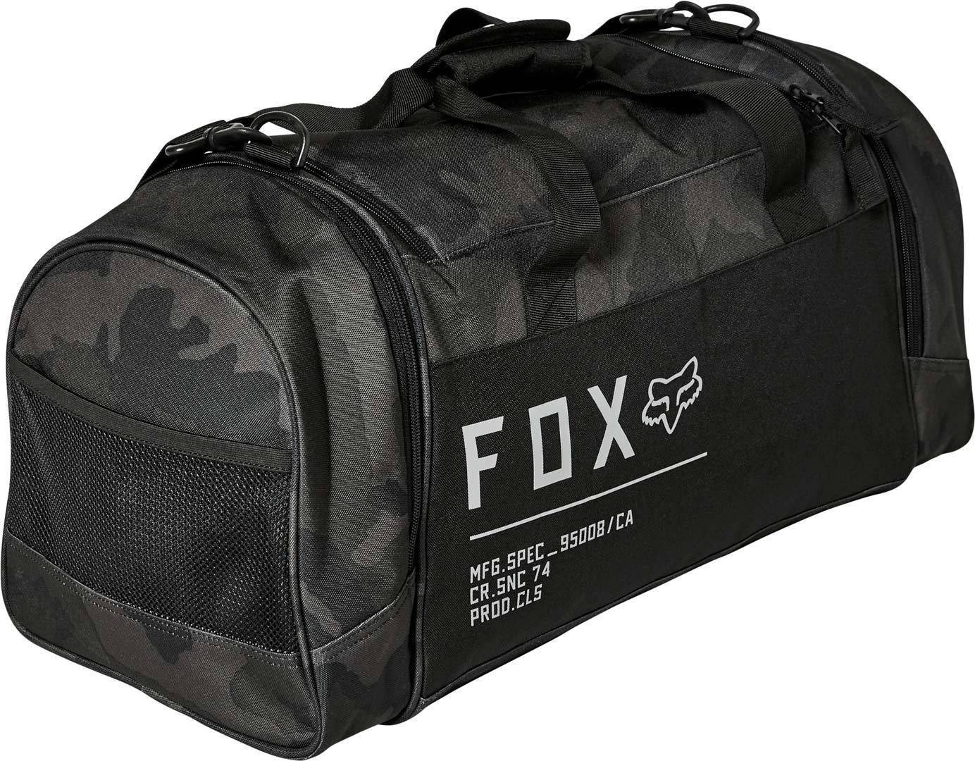 FOX 180 Duffle Camo Ausrüstungstasche 31-40l Schwarz Grau