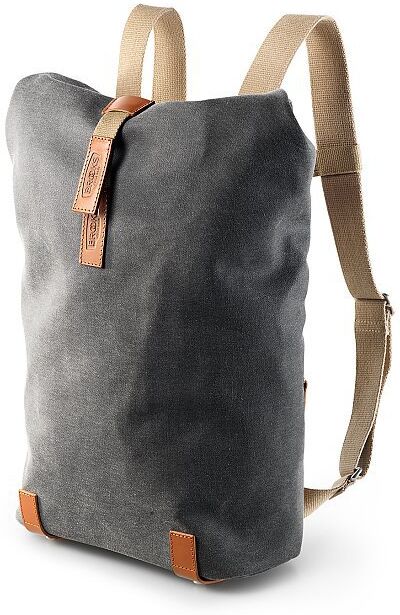 BROOKS ENGLAND Fahrradrucksack Pickwick Small Grey grün    Auf Lager Unisex EG