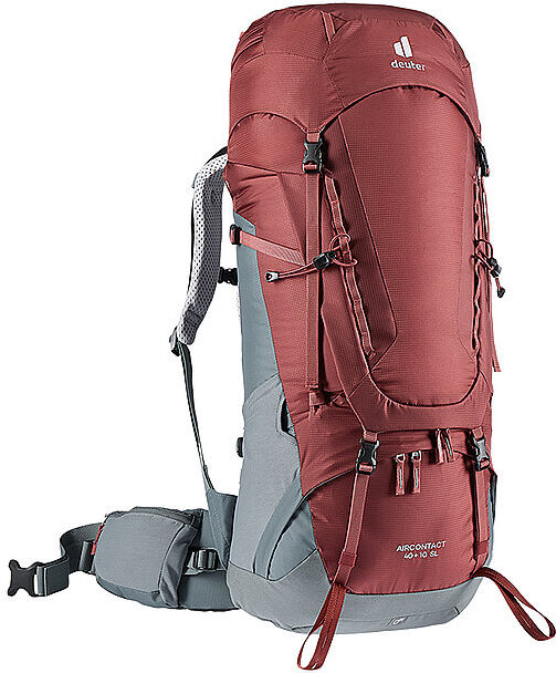 DEUTER Damen Trekkingrucksack Aircontact 40+10L SL rot   3320021 Auf Lager Unisex EG