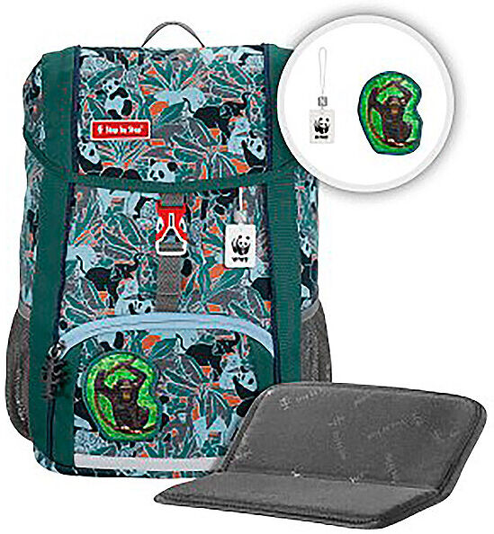 STEP BY STEP Kinder Rucksack Set 3tlg WWF Monkeys Limited Edition