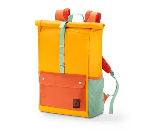 Tchibo Outdoor-Rucksack - Tchibo - Orange Polyester Gelb