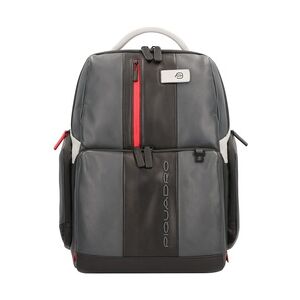 Piquadro Urban Rucksack RFID Leder 44 cm Laptopfach Rucksäcke Grau Herren