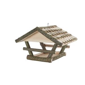 Weitere Patkar Vogelhaus Birkenholz natur LxBxH. 32x38x26/29 cm