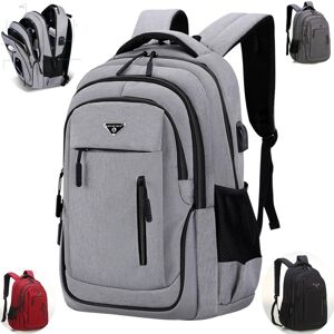 Boho Berry Großer 15,6 Zoll/17,3 Zoll Laptop-Rucksack Usb Herren Computer Schultasche Businesstasche Oxford Wasserdichter Rucksack College Tagesrucksack