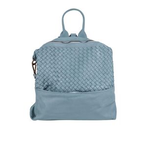 Samantha Look Rucksack Damen Leder gemustert, blau