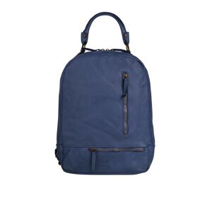 Samantha Look Rucksack Damen Leder, blau