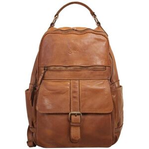 XZONE X-Zone Rucksack Damen Leder, cognac