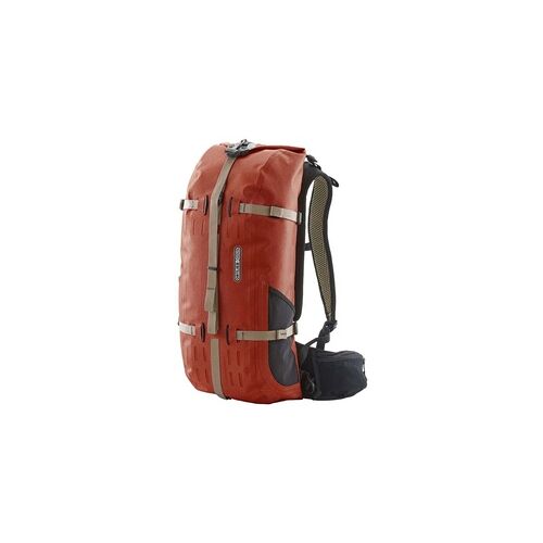 Ortlieb Atrack 25 Liter wasserdichter Rucksack PVC frei   rooibos