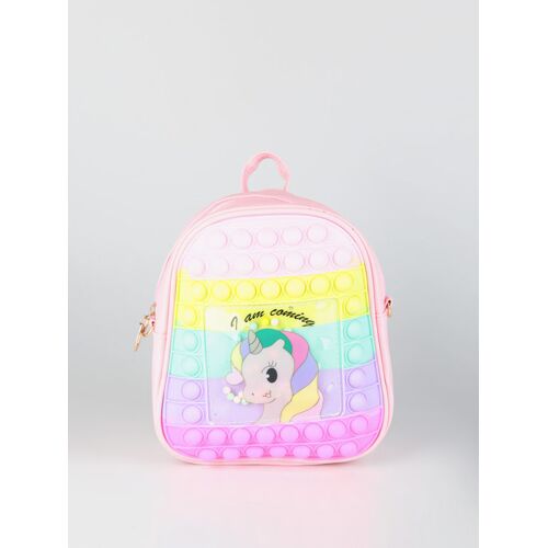 Solada Rucksack für kleine Mädchen mit Pop-It Rucksäcke Mädchen Rosa Größe Unica