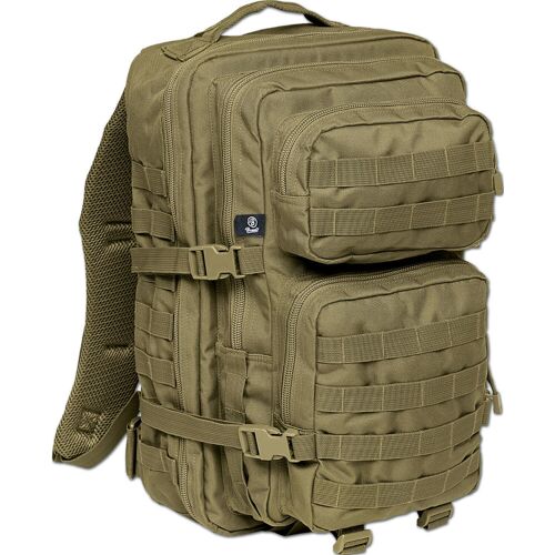 Brandit US Assault Pack Cooper Rucksack   Oliv   Large (50L)