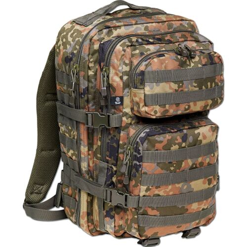 Brandit US Assault Pack Cooper Rucksack   Flecktarn   Large (50L)