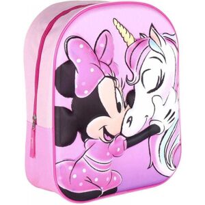 Disney Minnie Mouse Unicorn Enhjørning Rygsæk Junior 3D Skoletaske 31cm