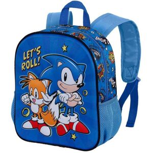 Sonic The Hedgehog Lets Rol! Tails 3D Rygsæk Skoletaske 31x26x11cm