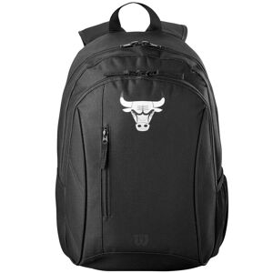 Wilson NBA Team Chicago Bulls Backpack WZ6015003, Unisex, Rygsæk, sort