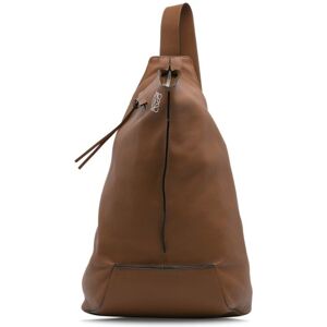 Pre-owned Loewe Anton Backpack Brown